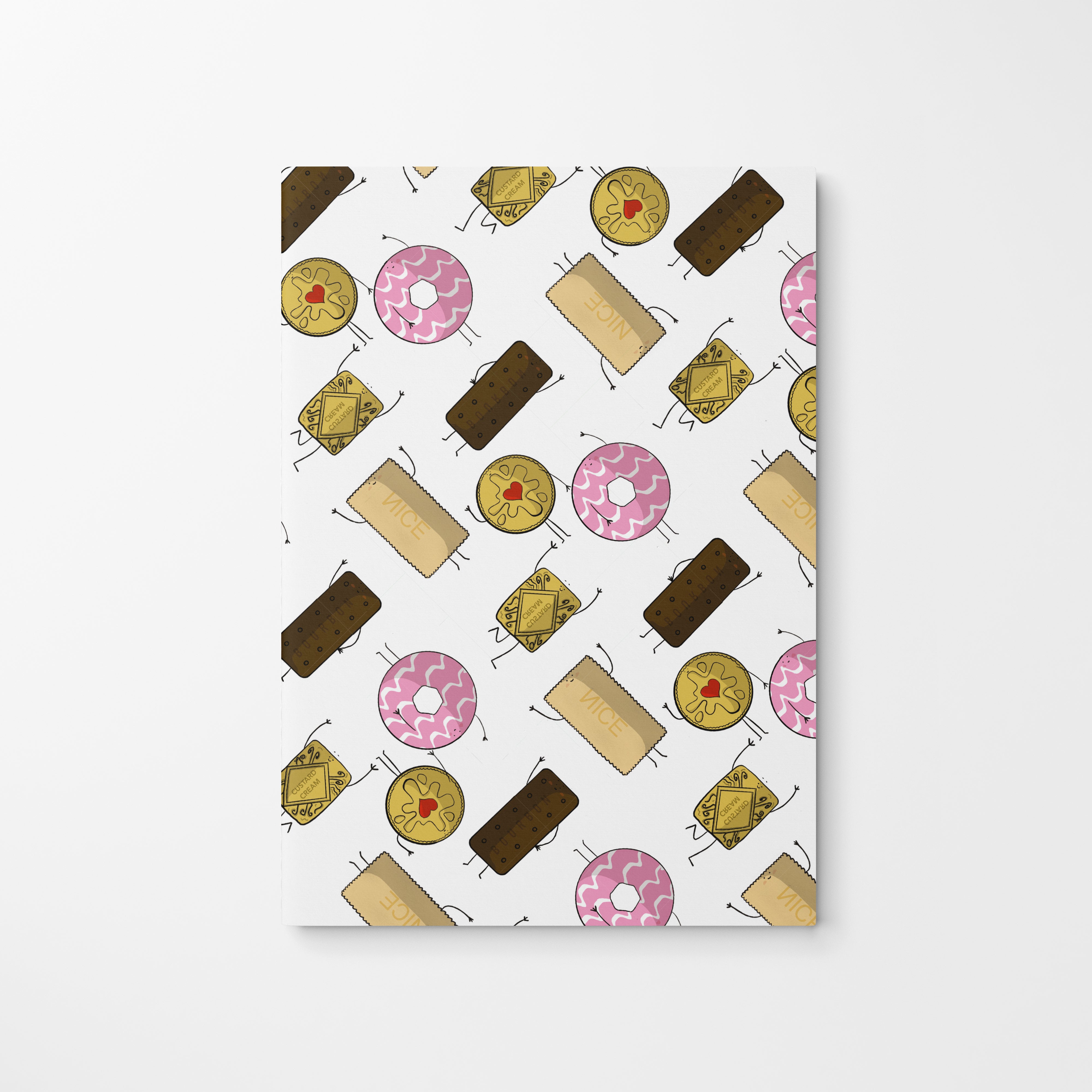Biscuit Stapled Exercise Notebook