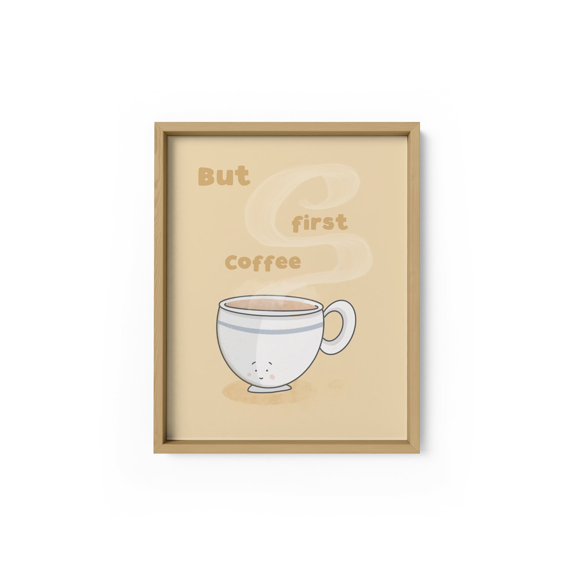 But First Coffee Art Print