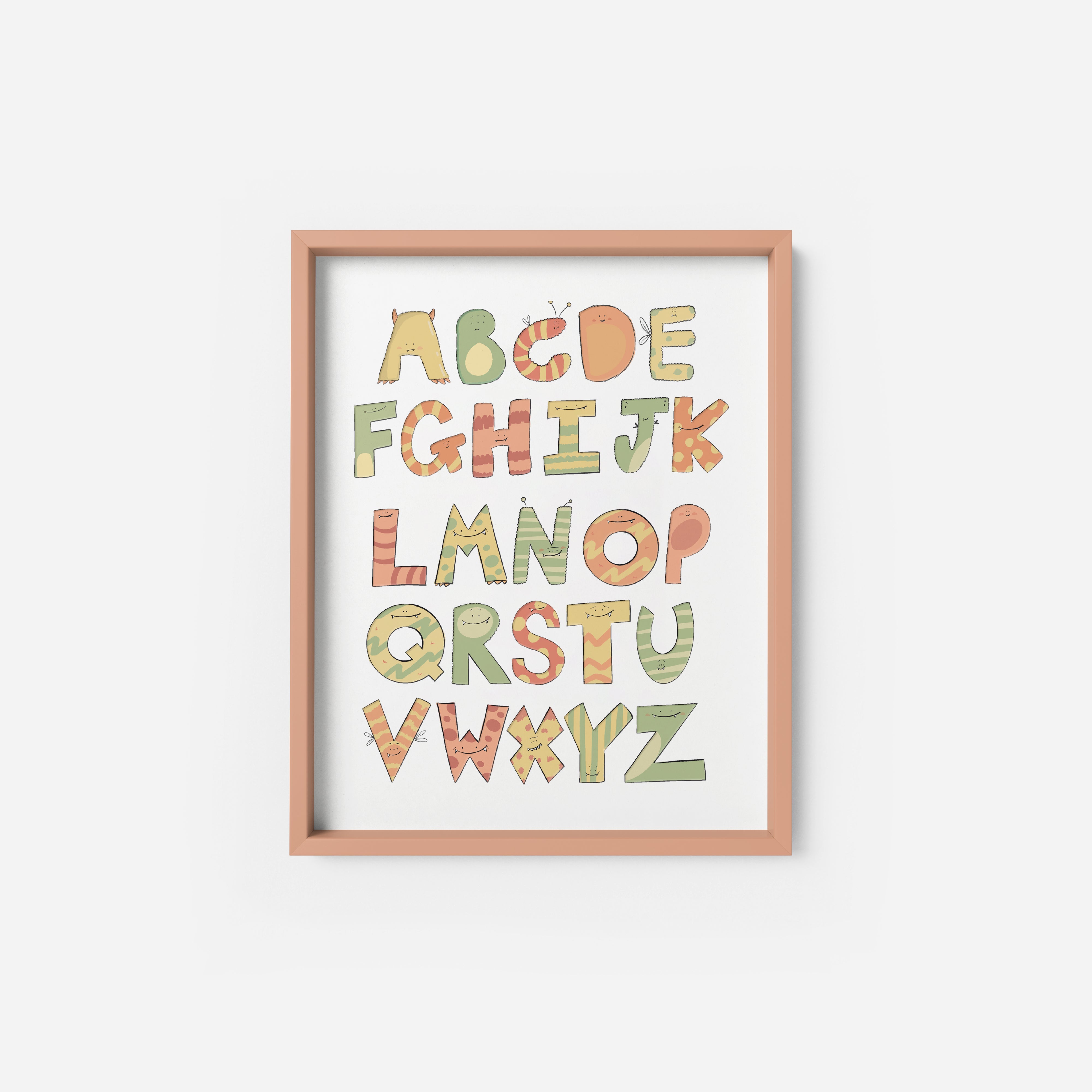 Kids Alphabet Print