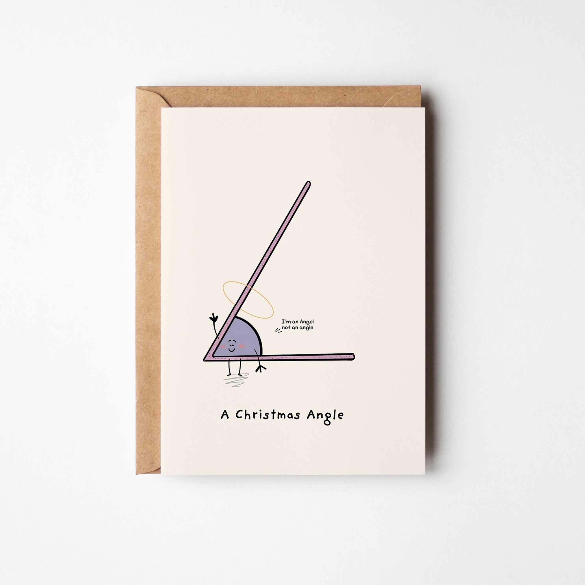 A Christmas Angle Greeting Card - Richard DaraniGreeting & Note Cards