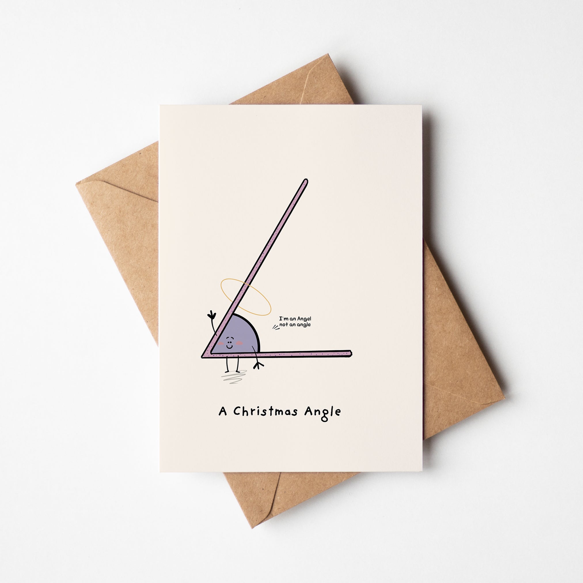A Christmas Angle Greeting Card - Richard DaraniGreeting & Note Cards