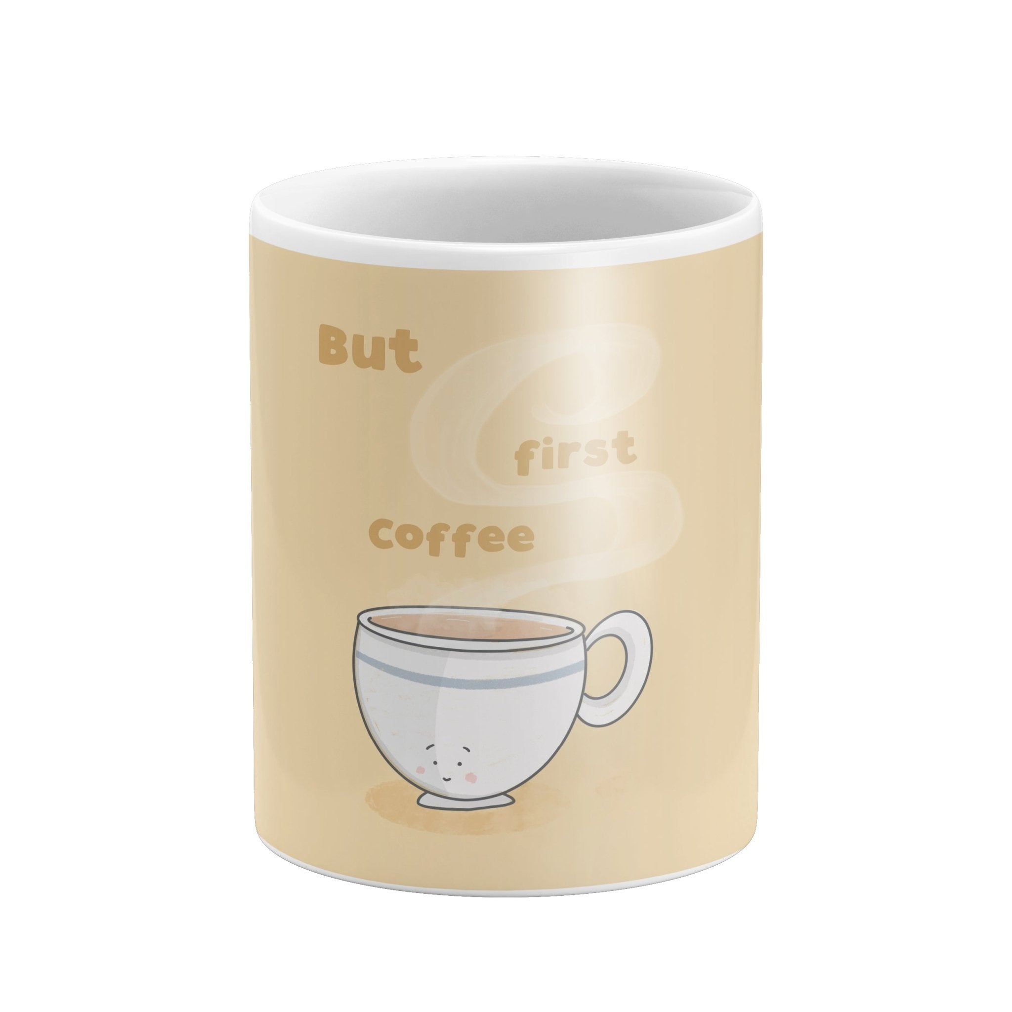 But First Coffee Mug – Sleepy Cup Design - Richard DaraniMugs