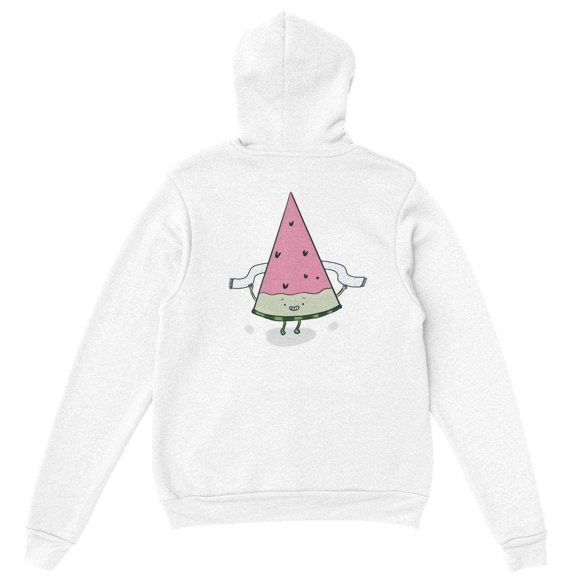 Chilly Kawaii Watermelon Hoodie – Adorable Cartoon Design for Your Coziest Comfort - Richard DaraniPrint Material