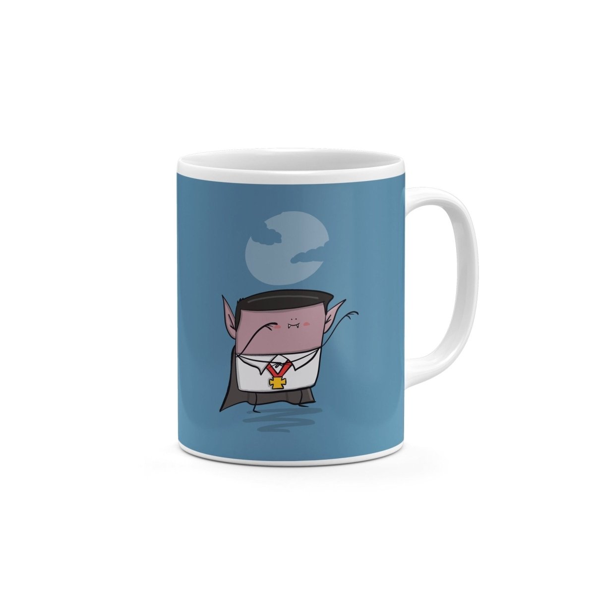 Cute Vampire Mug – Halloween Dracula DesignMugs (view 5)