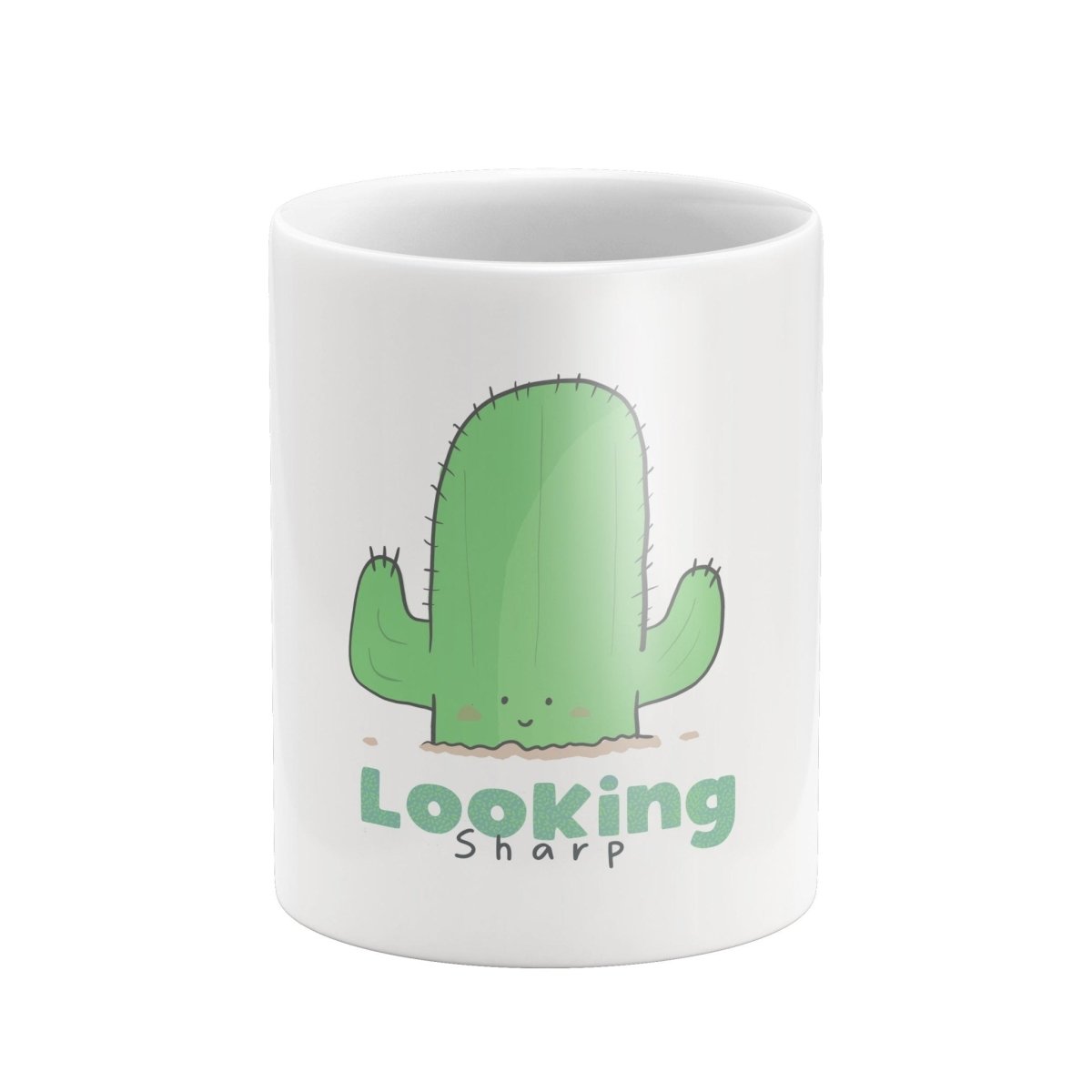 Looking Sharp Mug – Funny Cactus DesignMugs (view 5)