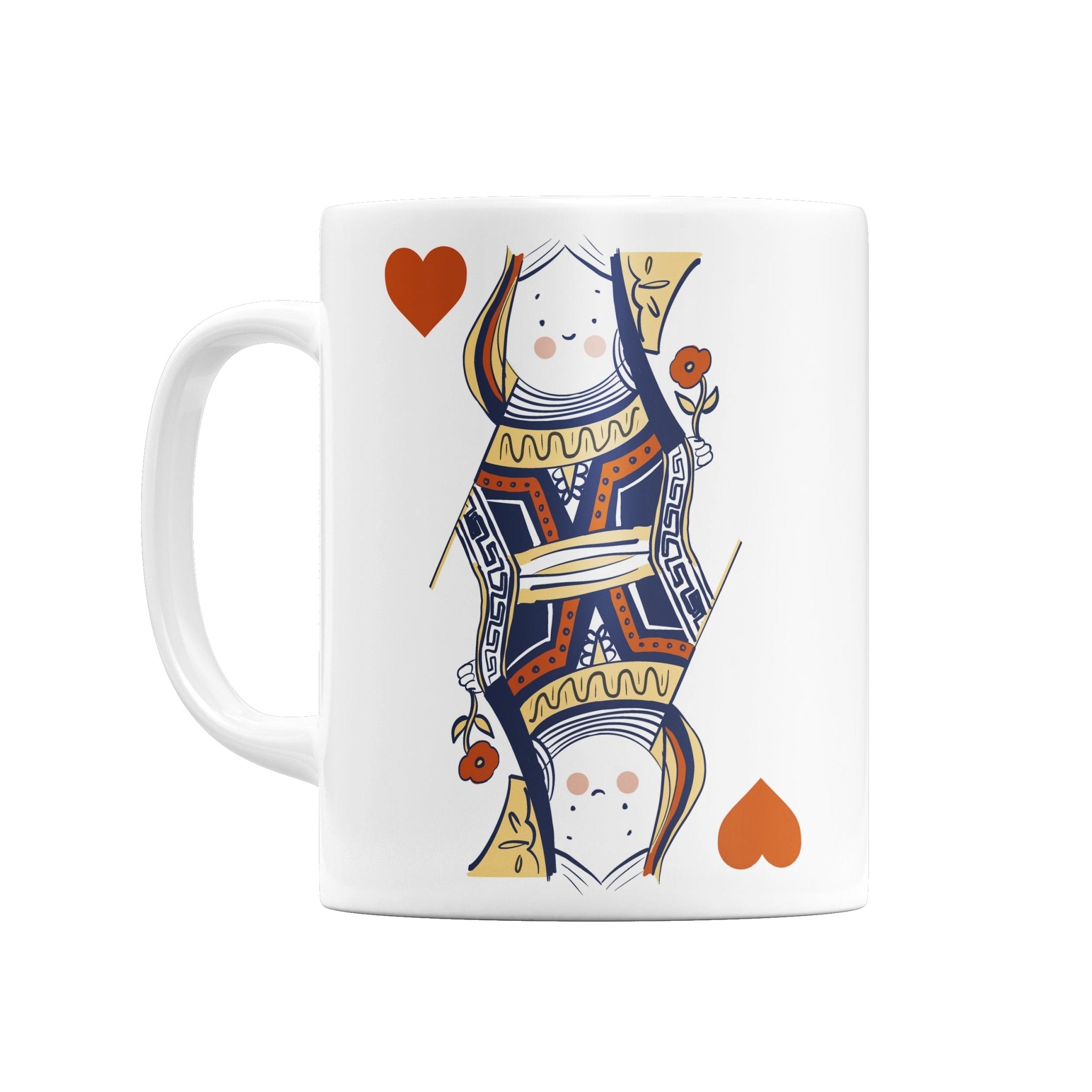 Queen of Hearts Ceramic Mug - Richard Darani