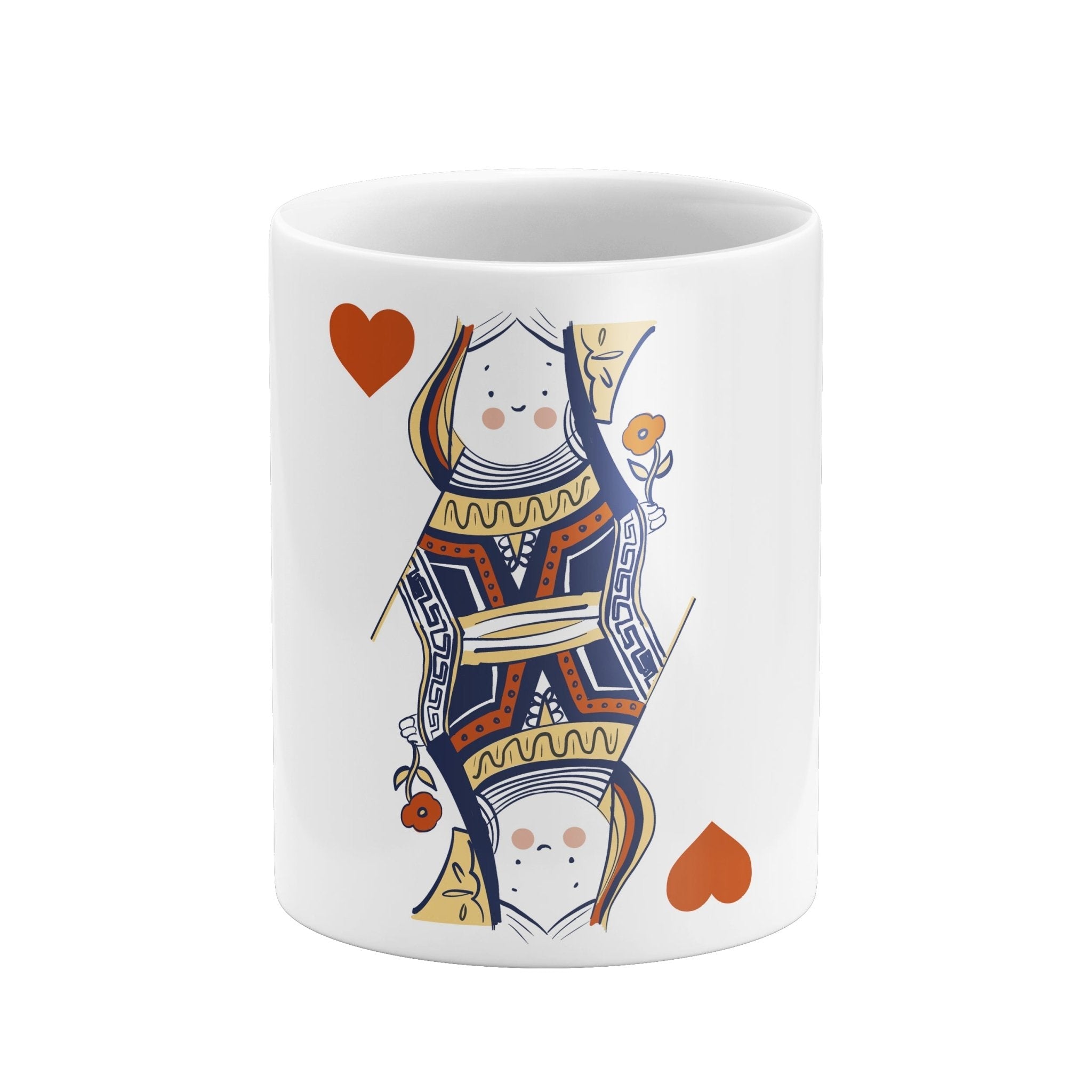 Queen of Hearts Ceramic Mug - Richard Darani