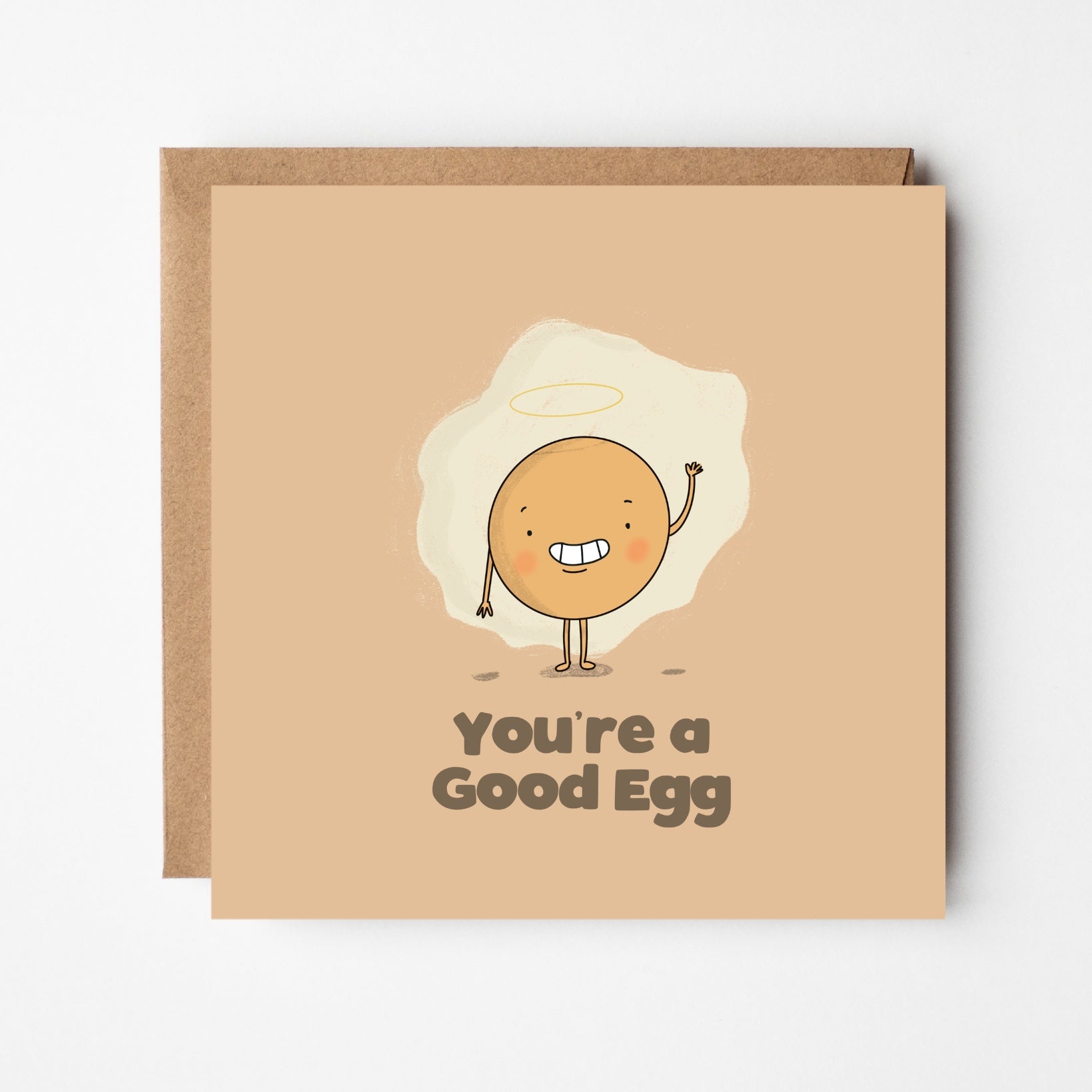 You're a Good Egg illustrated greeting card from the New In collection