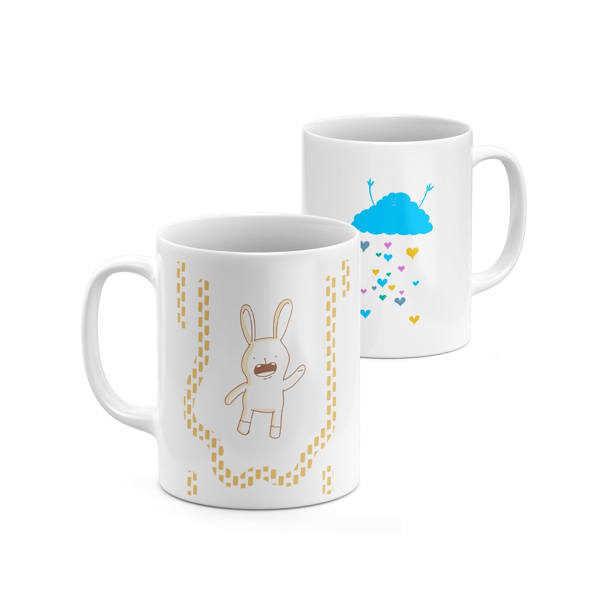Funny Coffee Mugs - Cute Kawaii Ceramic Mugs