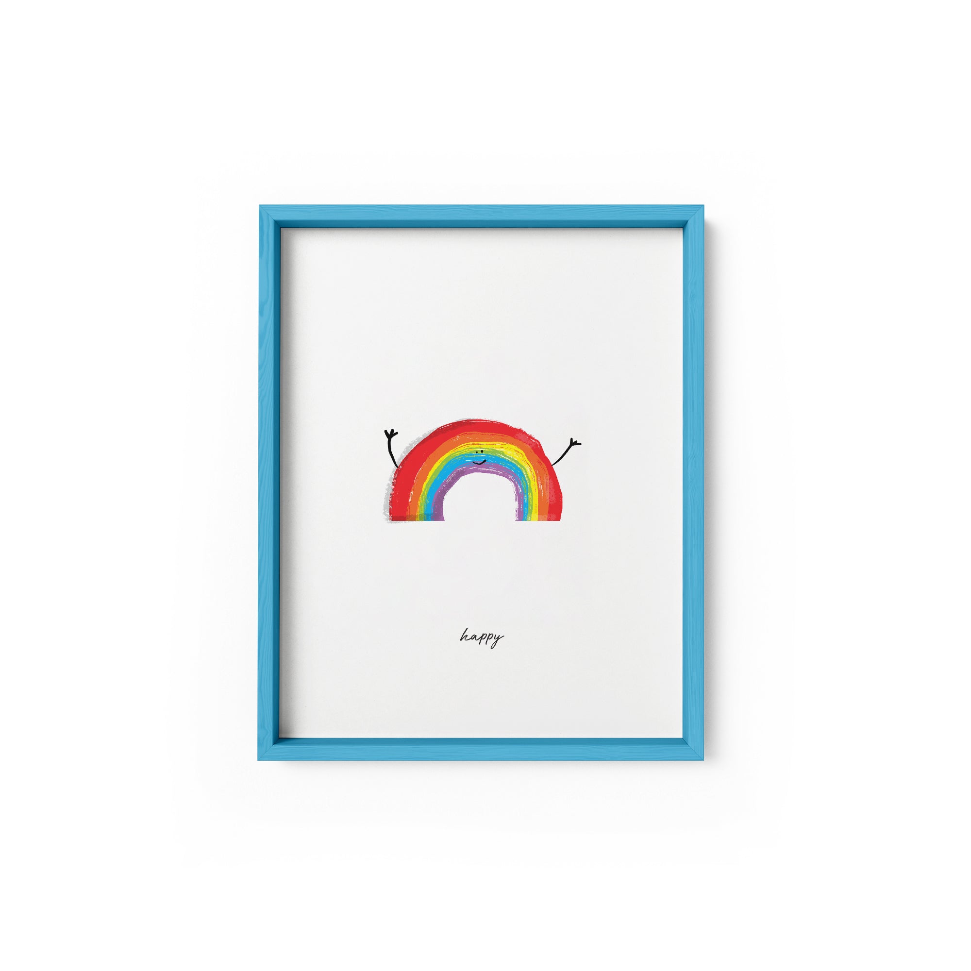 Happy Rainbow Art Print