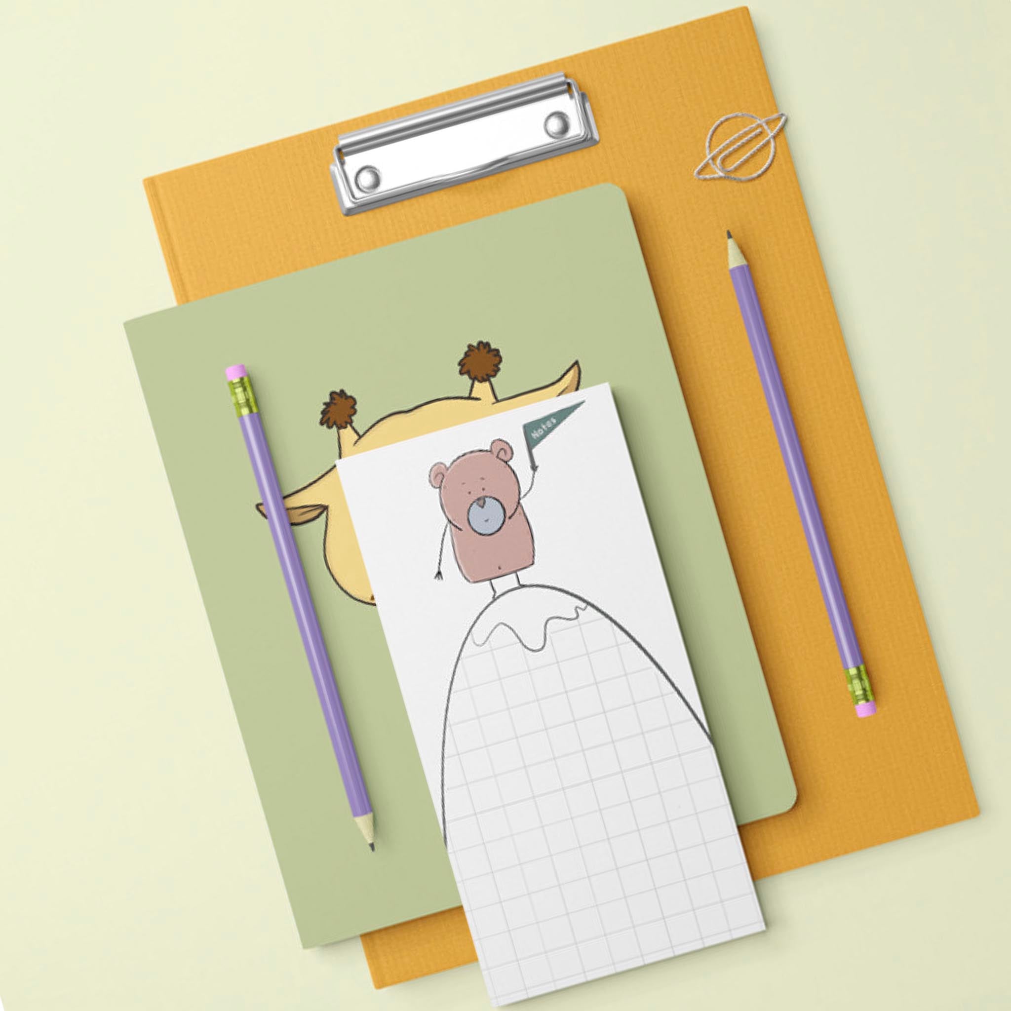 Cute Animal stationery mobile image