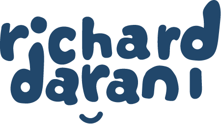 Richard Darani logo in blue