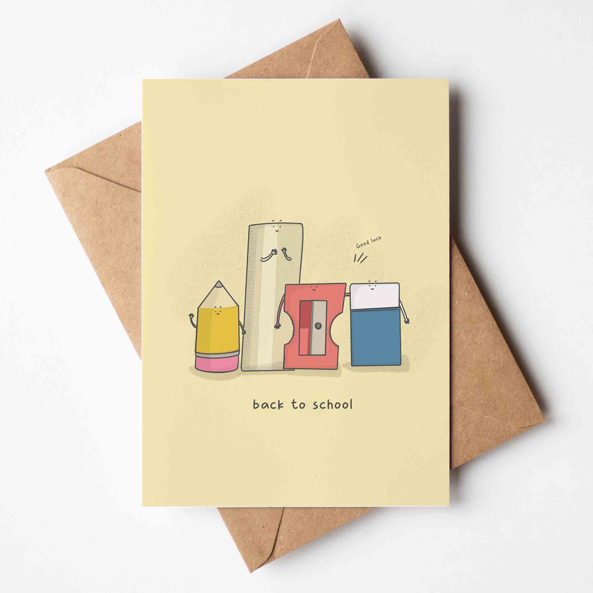 Back to School Greeting Card - Richard Darani