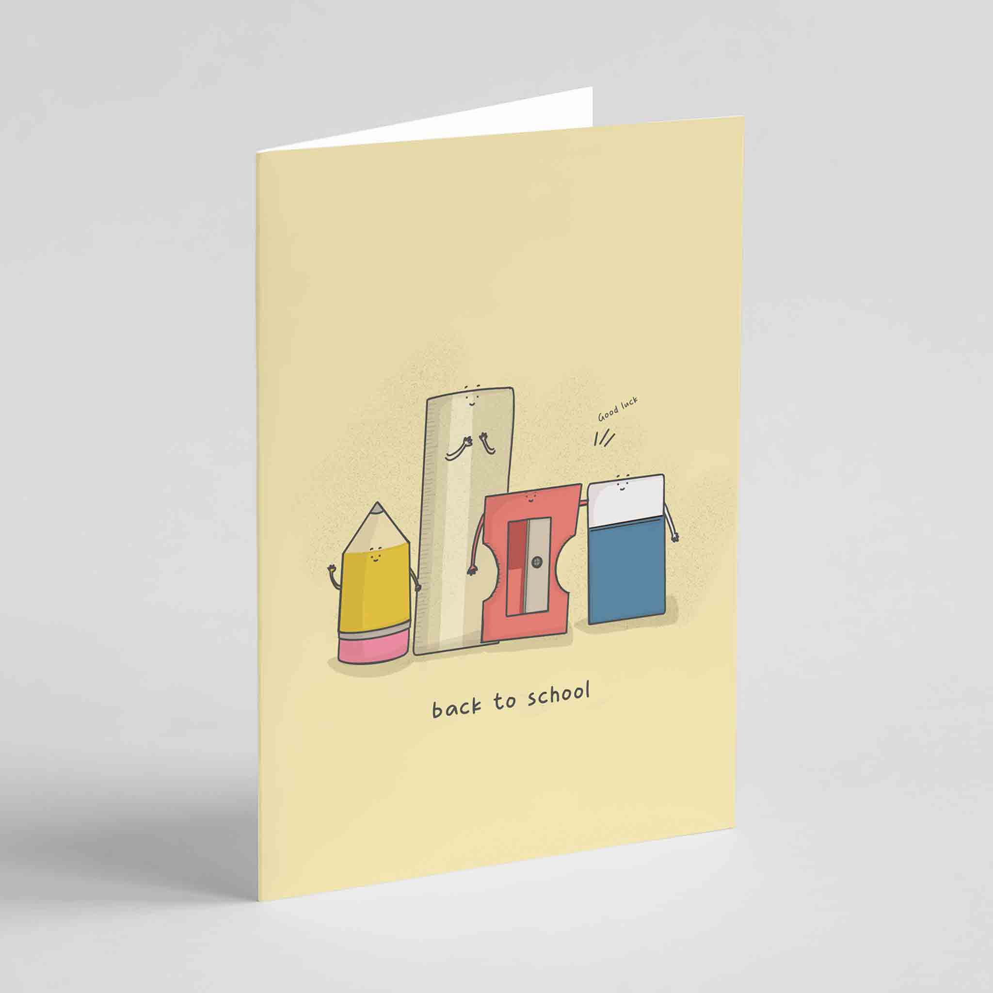 Back to School Greeting Card - Richard Darani