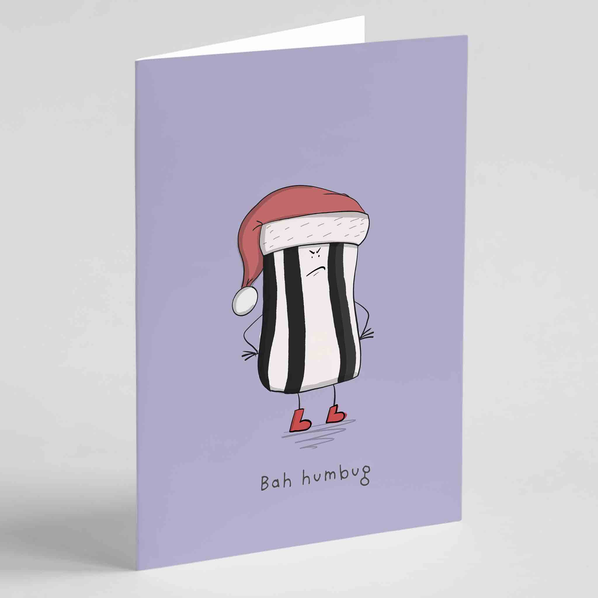 Bah Humbug Christmas Card - Richard Darani