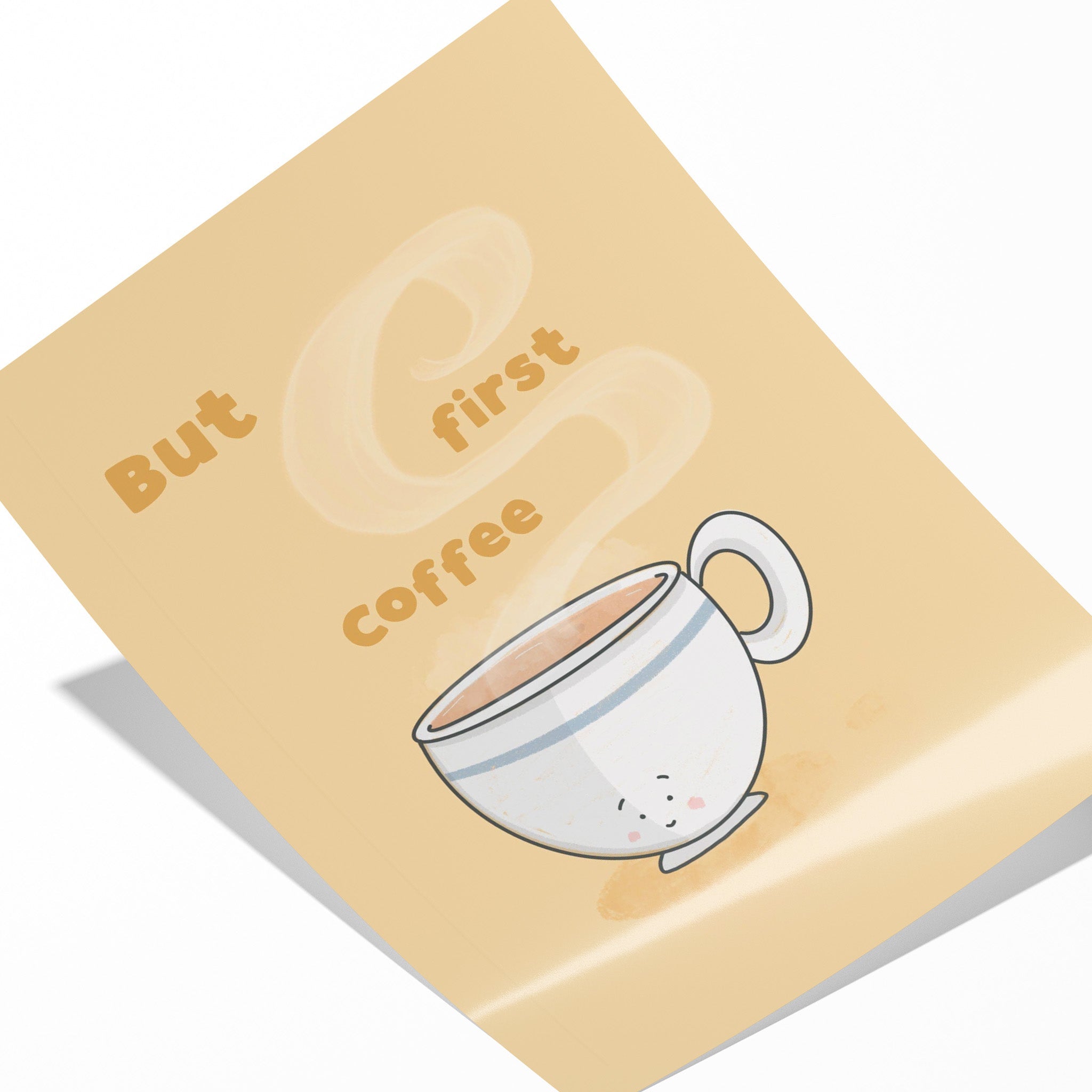 But First, Coffee – Funny Wall Art Print - Richard DaraniPosters, Prints, & Visual Artwork