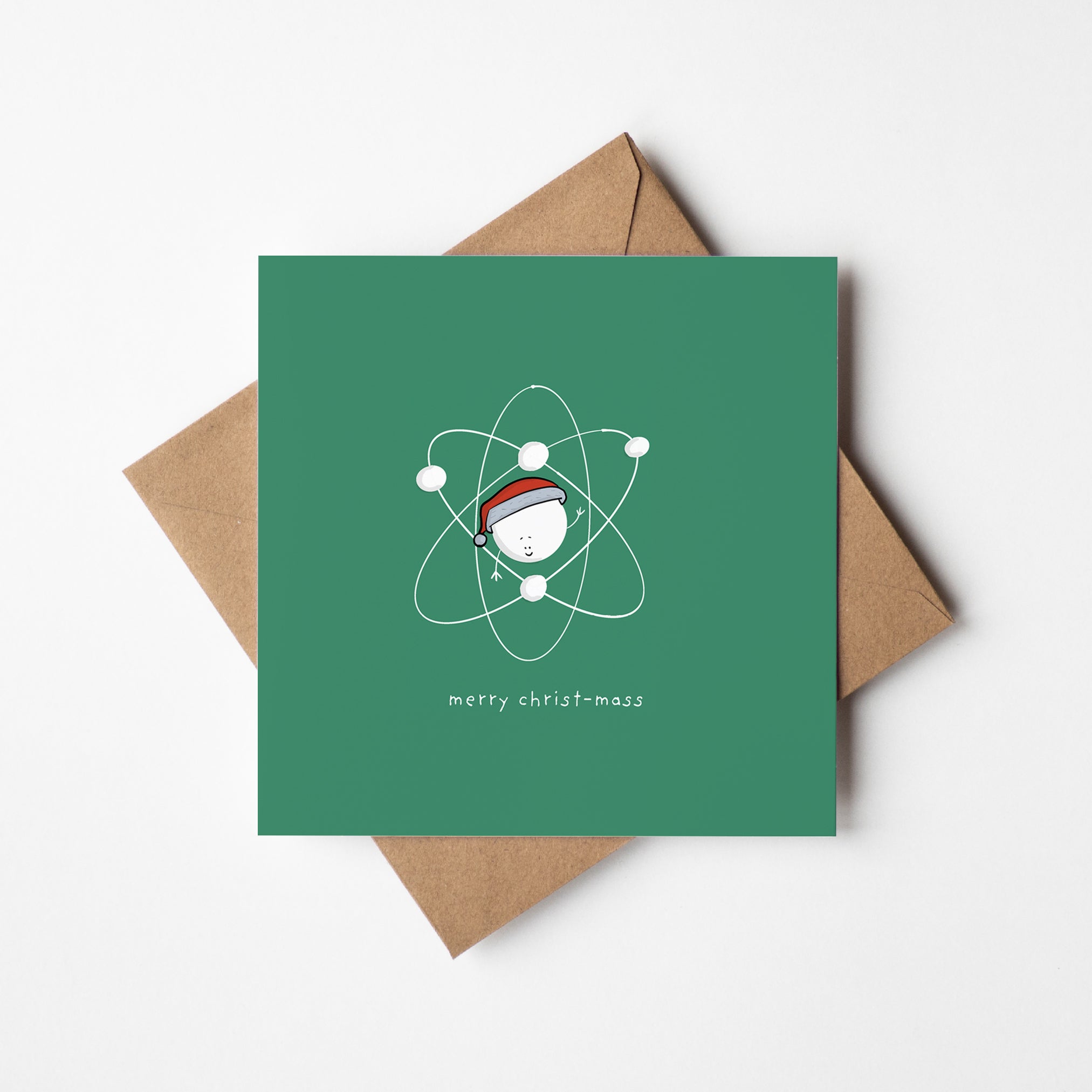 Merry Christ-Mass – Funny Science Christmas Card