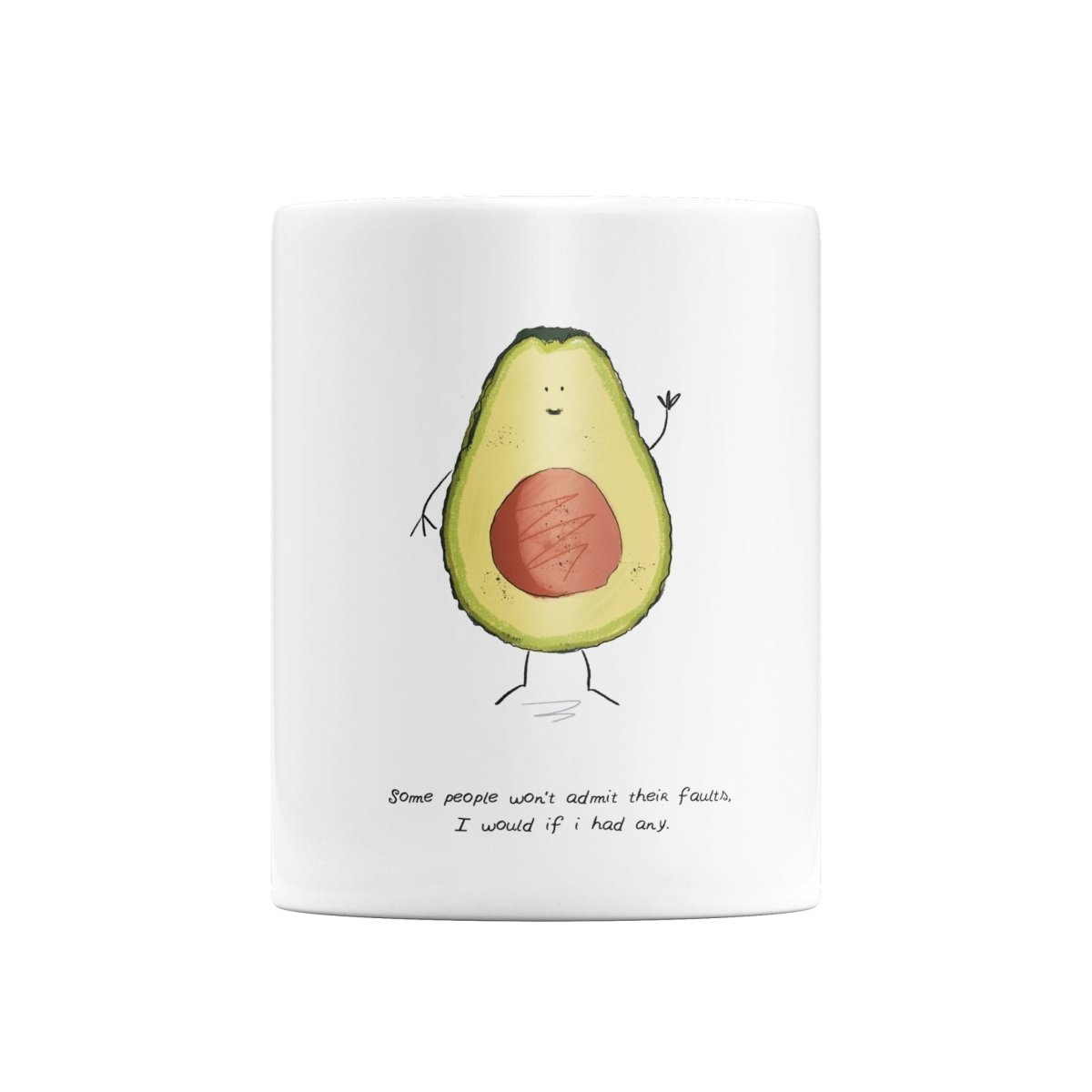 Cute Avocado Character MugKitchen & Dining