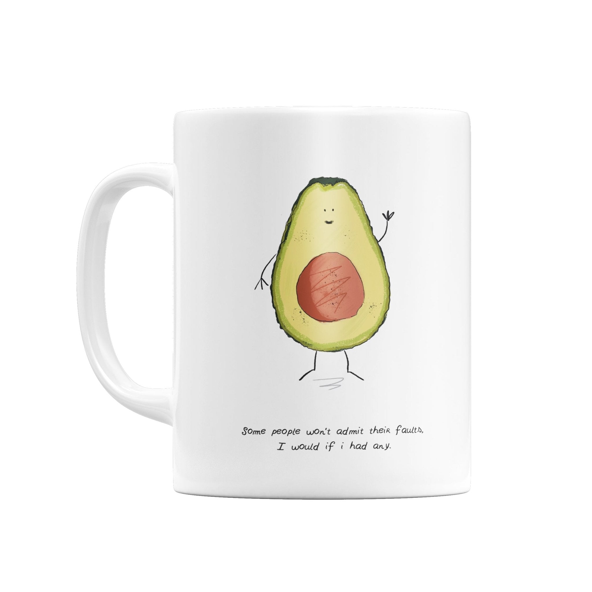 Cute Avocado Character MugKitchen & Dining