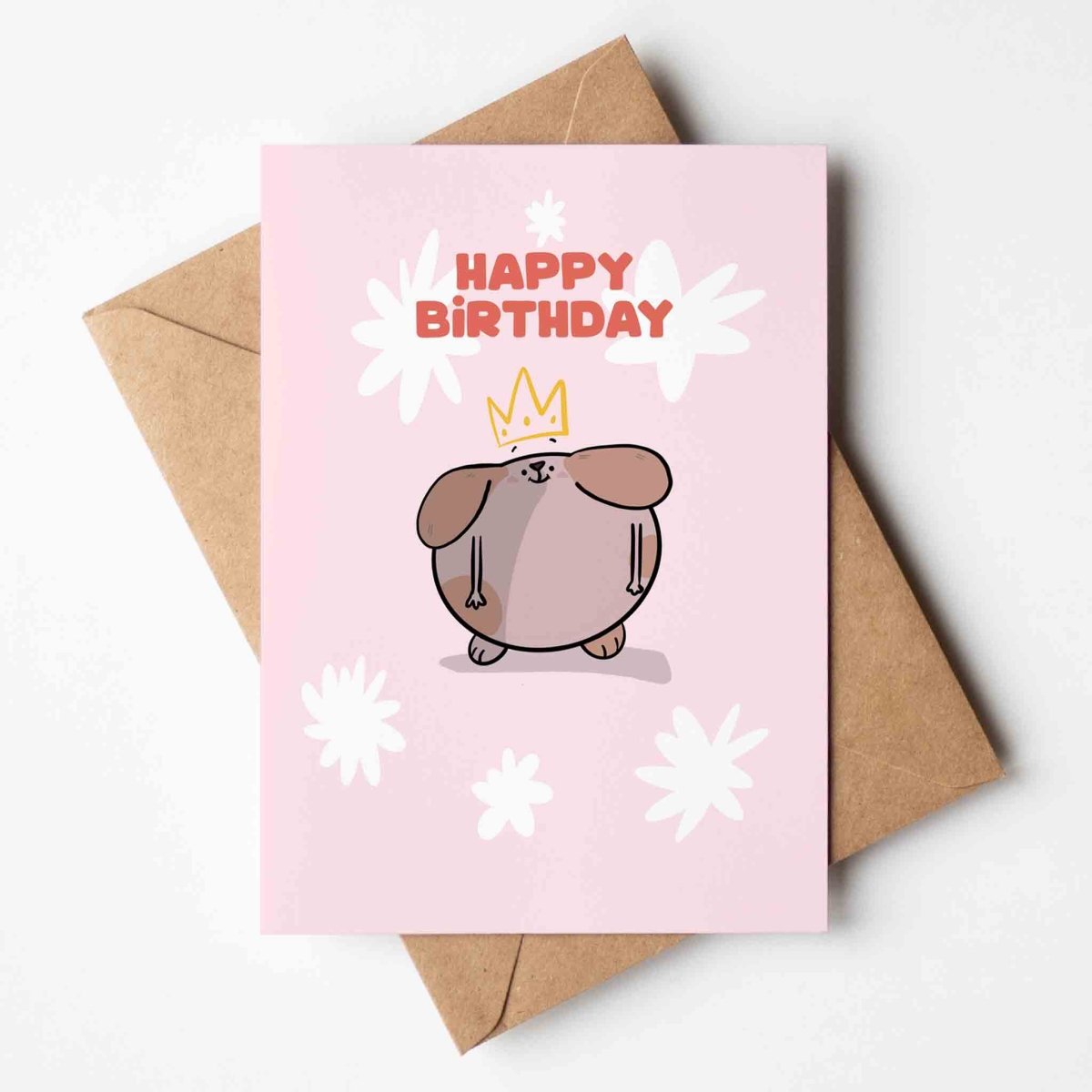 Happy Birthday Queen Card - Richard DaraniGreeting & Note Cards