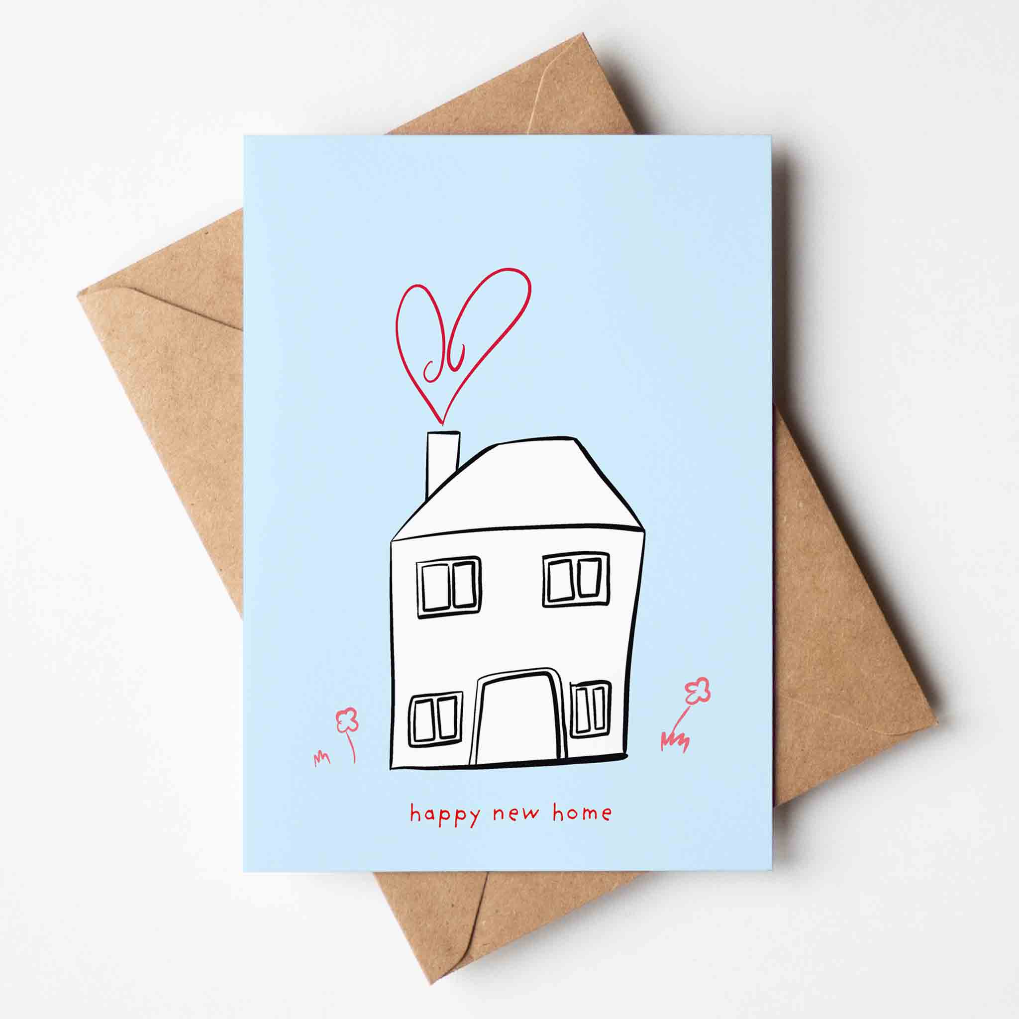 Happy New Home Greeting Card - Richard Darani