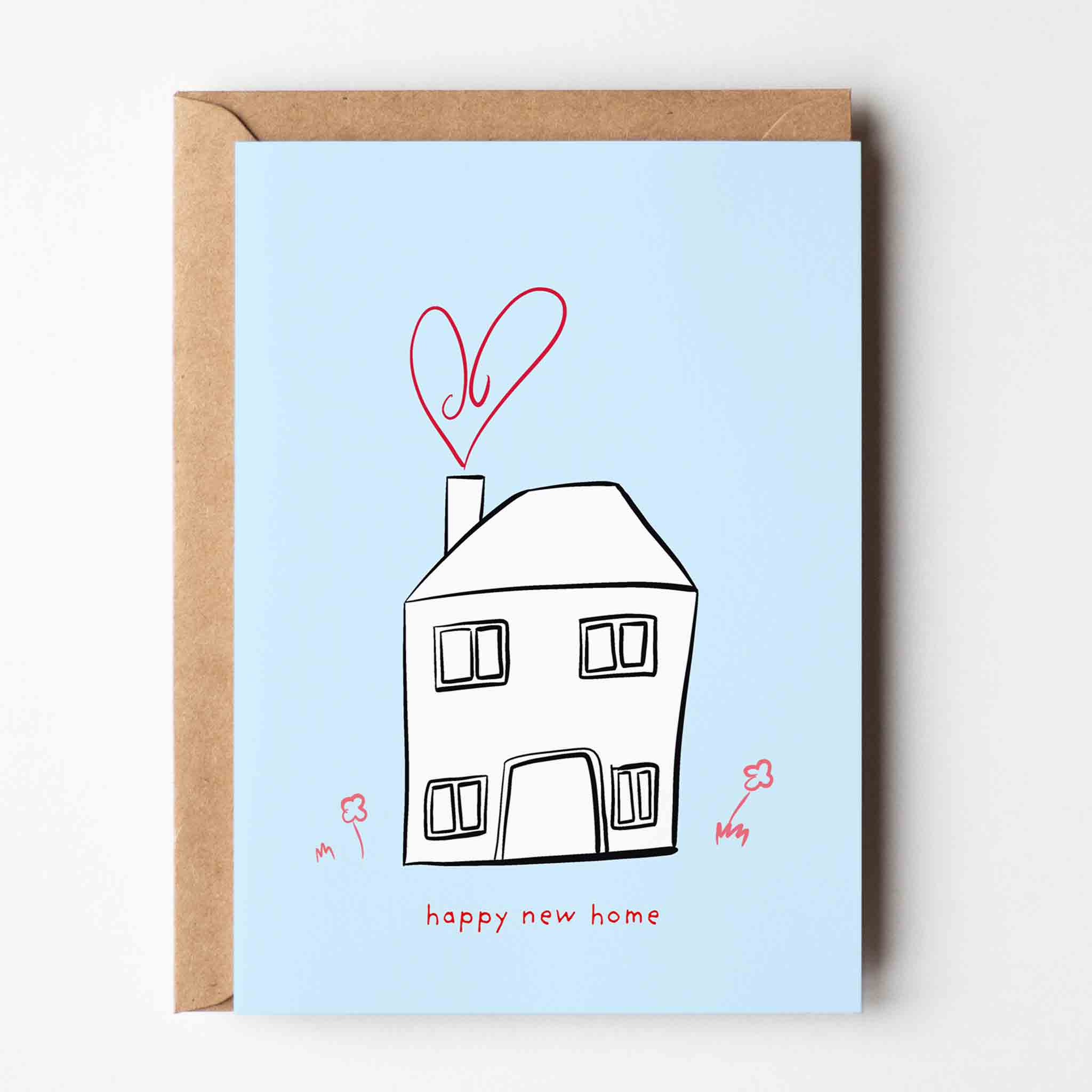 Happy New Home Greeting Card - Richard Darani