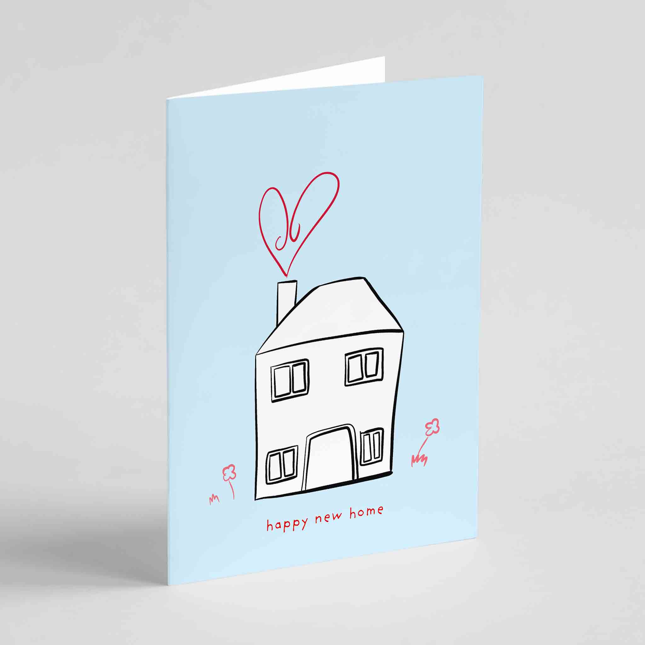 Happy New Home Greeting Card - Richard Darani