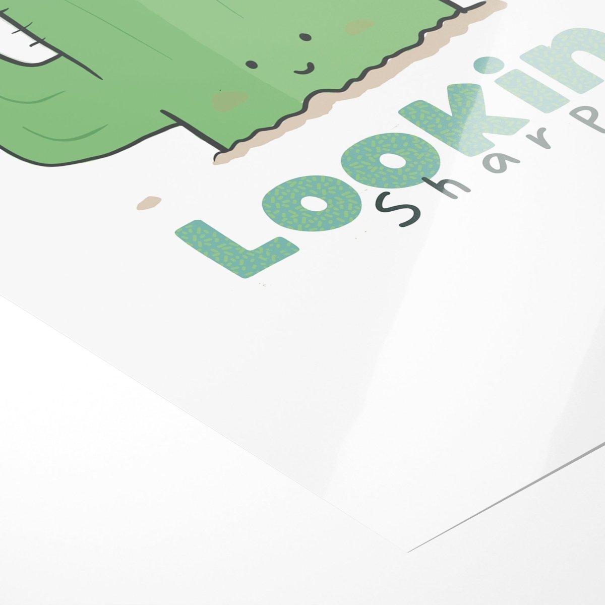 Looking Sharp A Cute Cactus Art PrintPosters, Prints, & Visual Artwork (view 6)