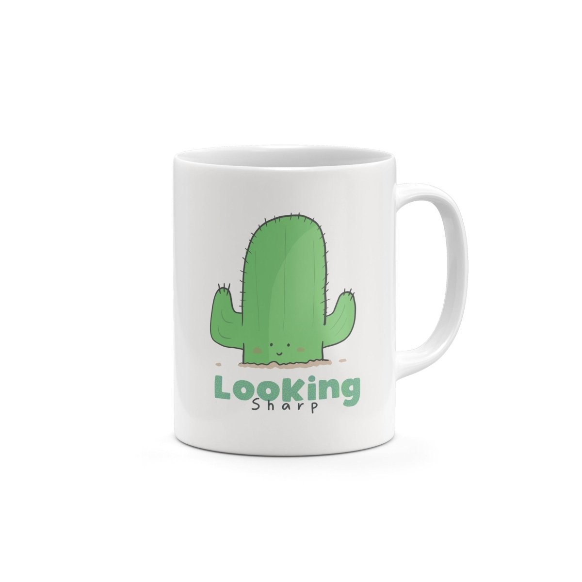 Looking Sharp Mug – Funny Cactus DesignMugs (view 10)