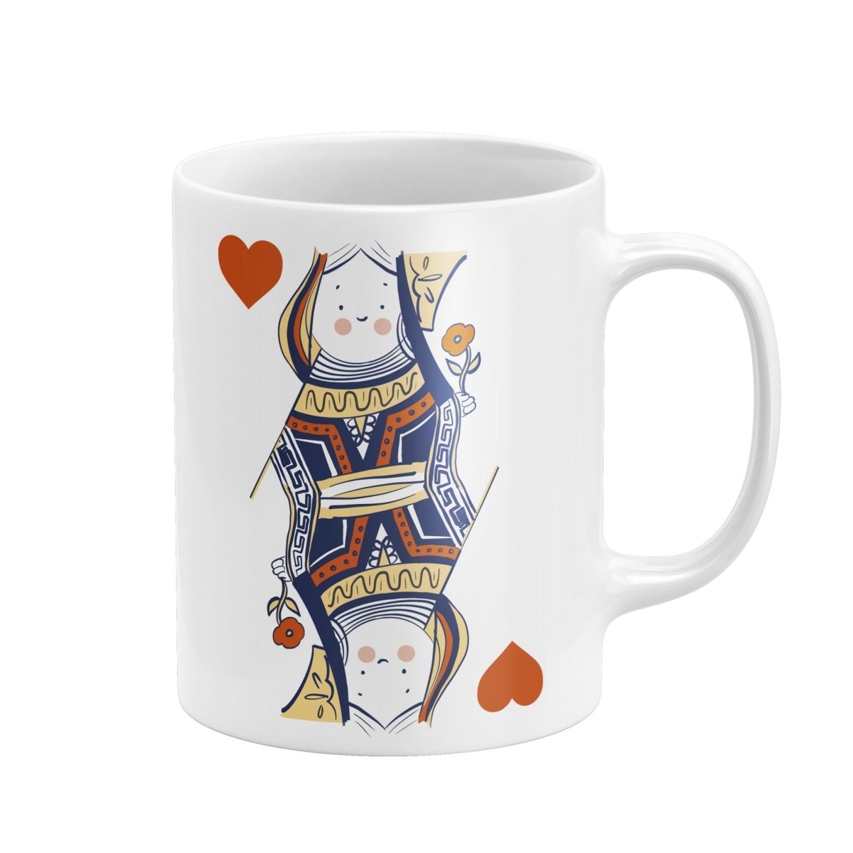 Queen of Hearts Ceramic Mug (view 2)