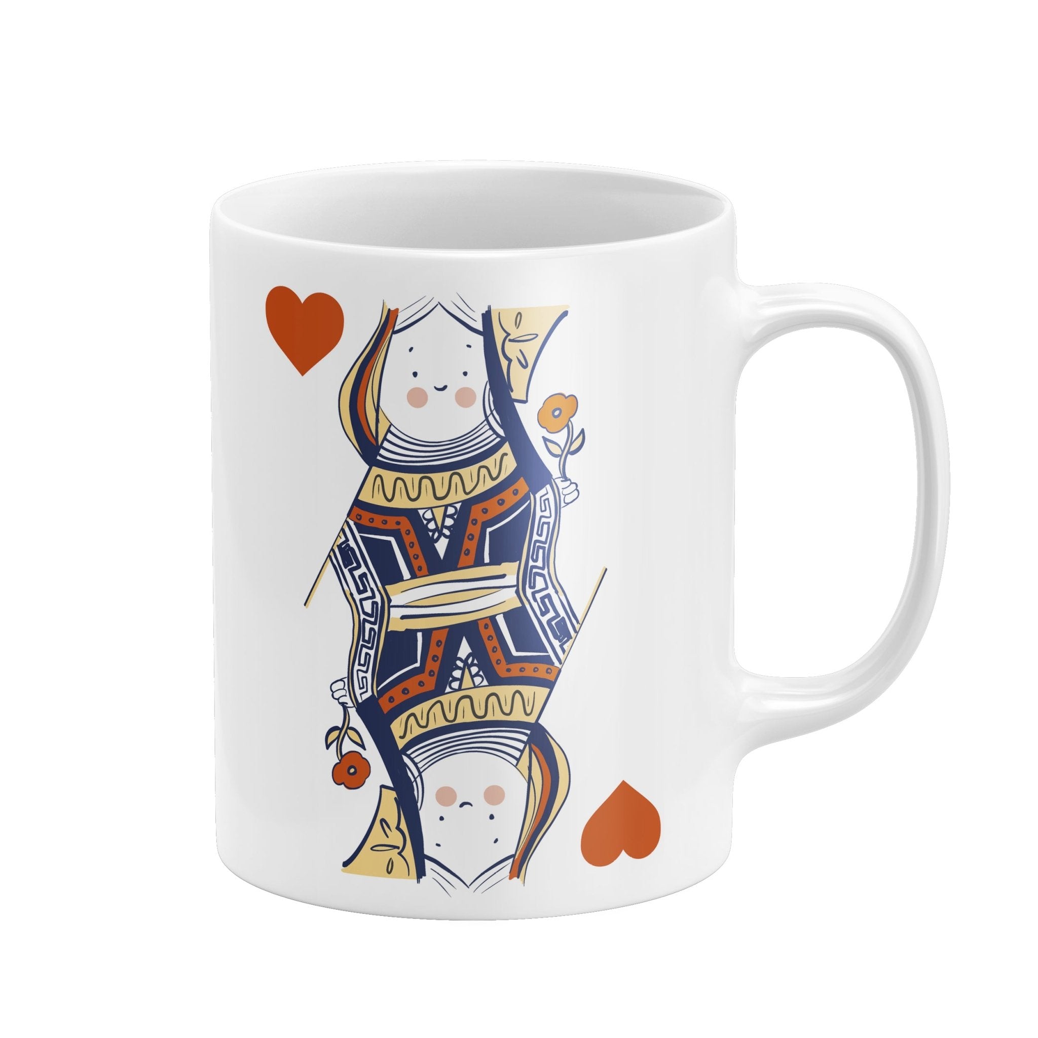 Queen of Hearts Ceramic Mug - Richard Darani