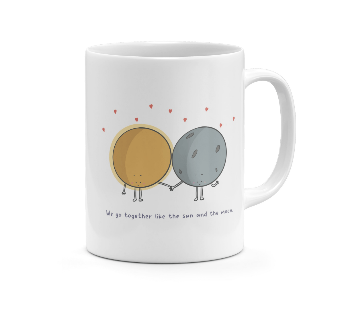 We Go Together Like the Sun and Moon Coffee MugMug
