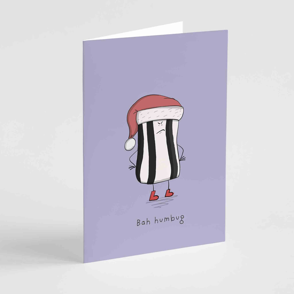 Bah Humbug Christmas Greeting Card Richard Darani Greeting & Note Cards Bah Humbug Christmas Card | Richard Darani